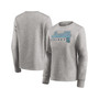 Women's Heathered Gray Seattle Kraken Fan Favorite Script Pullover Sweatshirt