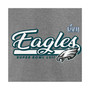 Women's Branded Heather Gray Philadelphia Eagles Super Bowl LVII Raise The Bar Tri-Blend Half-Sleeve V-Neck T-shirt