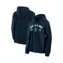 Women's Branded Deep Sea Blue Seattle Kraken Perfect Play Raglan Pullover Hoodie
