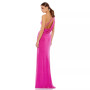 Women's Ieena Jersey One Shoulder Draped Back Gown