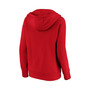 Women's Branded Red Cincinnati Reds Core Team Crossover V-Neck Pullover Hoodie