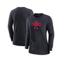 Women's Minnesota Twins Navy Authentic Collection Legend Performance Long Sleeve T-shirt