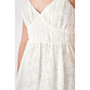 Women's Floral Jacquard Tiered Maxi Dress