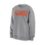 Women's Heathered Gray Philadelphia Flyers Oversized Pullover Sweatshirt