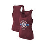 Women's Threads Burgundy Colorado Avalanche 2022 Stanley Cup Champions Racerback Tank Top