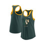 Women's Green Oakland Athletics Tech Tank Top