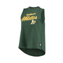 Women's Green Oakland Athletics Marcie Tank Top