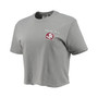 Women's Gray Florida State Seminoles We've Got Spirit Crop Top