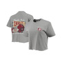 Women's Gray Florida State Seminoles We've Got Spirit Crop Top