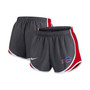 Women's Charcoal Buffalo Bills Plus Size Logo Performance Tempo Shorts