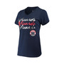 Women's Navy Washington Wizards Power Forward Foil V-Neck T-shirt