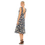 Women's Ieena Flowy Floral Print V Neck Cap Sleeve Midi Dress