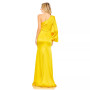 Women's Ieena One Shoulder Bishop Sleeve Trumpet Gown