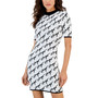 Women's Logo Mock-Neck Short-Sleeve Sweater Dress