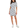 Women's Logo Mock-Neck Short-Sleeve Sweater Dress