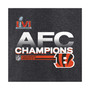Women's Branded Heathered Charcoal Cincinnati Bengals 2021 AFC Champions Locker Room Trophy Collection V-Neck T-shirt