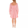 Women's Sweetheart Striped Fit & Flare Dress
