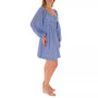 Women's Sweetheart Striped Fit & Flare Dress