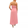 Women's Chiffon Trapeze Sleeveless Maxi Dress