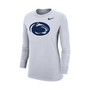 Women's White Penn State Nittany Lions Logo Performance Long Sleeve T-shirt