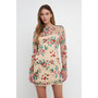 Women's Floral Embroidered Dress