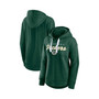 Women's Branded Heather Green Green Bay Packers Set To Fly Pullover Hoodie