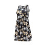 Women's Black New Orleans Saints Floral Sundress
