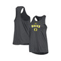 Women's Anthracite Oregon Ducks Arch and Logo Classic Performance Tank Top
