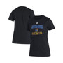 Women's Black Kansas Jayhawks Bench T-shirt
