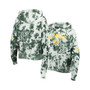 Women's Green Green Bay Packers Cloud Dye Fleece Pullover Hoodie