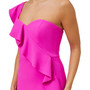 Women's Ruffled Asymmetrical Dress