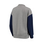 Women's Heathered Gray Washington Capitals Ivy Crew Neck Pullover Sweatshirt
