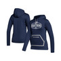 Women's Royal Tampa Bay Lightning Team Issue Pullover Hoodie
