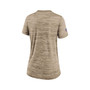 Women's Brown Cleveland Browns Sideline Velocity Lockup Performance T-shirt