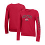 Women's Red Ohio State Buckeyes University 2.0 Fleece Sweatshirt