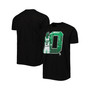 Men's and Women's Jayson Tatum Black Boston Celtics Player Skyline T-shirt