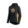 Women's Branded Black and Gold Boston Bruins Authentic Pro Locker Room Pullover Hoodie