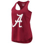 Women's Crimson Alabama Crimson Tide Essential 2-Hit Racerback Tank Top