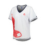 Women's White Boston Red Sox Perfect Game V-Neck T-shirt