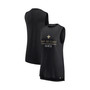 Women's Branded Black New Orleans Saints True Contender Tank Top