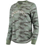 Women's Camo Michigan State Spartans Comfy Pullover Sweatshirt