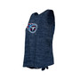 Women's Navy Tennessee Titans Space Dye Tie-Back Tank Top