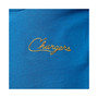 Women's Powder Blue Los Angeles Chargers Logo Half-Sleeve Mock Neck T-shirt