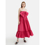 Women's Maxi Ruffle Dress