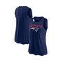 Women's Branded Navy New England Patriots Root For Tank Top