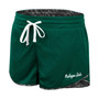 Women's Green, Charcoal Michigan State Spartans Fun Stuff Reversible Shorts