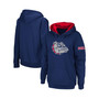 Women's Navy Gonzaga Bulldogs Team Big Logo Pullover Hoodie