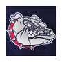 Women's Navy Gonzaga Bulldogs Team Big Logo Pullover Hoodie