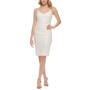 Women's Sequined Ruched Sheath Dress