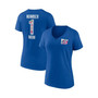 Women's Branded Royal New York Giants Team Mother's Day V-Neck T-shirt